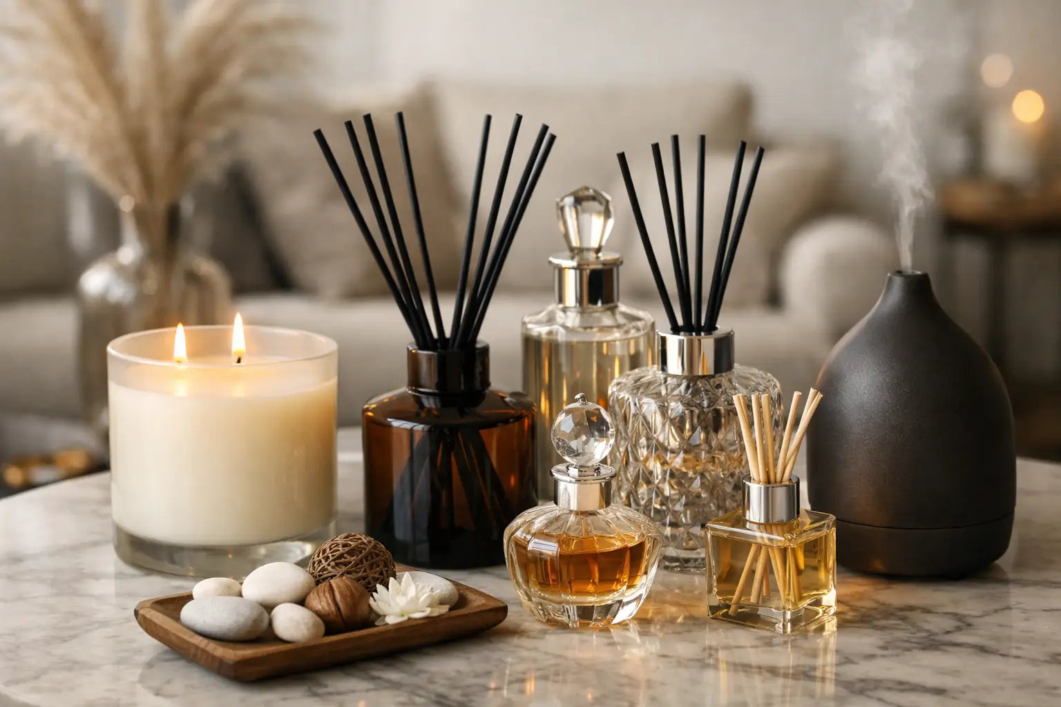 Beste geurproducten voor een luxe huis